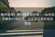 秩序崩塌：黑料网专题记录——从表面平静到内情纷扰，企业背后那些秘密协议
