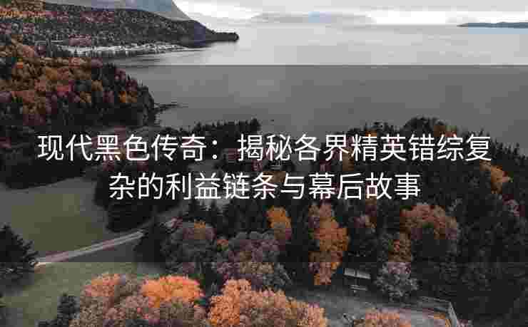 现代黑色传奇：揭秘各界精英错综复杂的利益链条与幕后故事