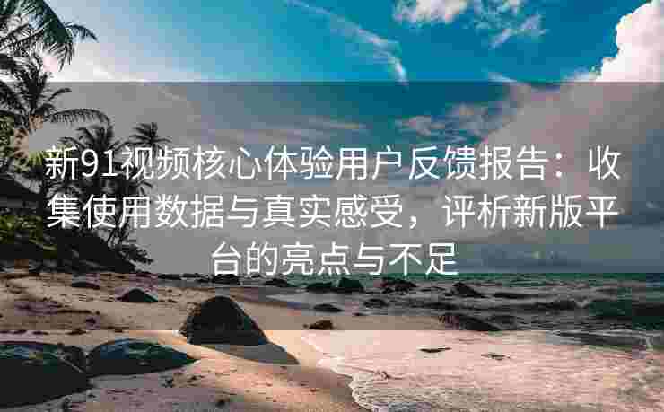 新91视频核心体验用户反馈报告：收集使用数据与真实感受，评析新版平台的亮点与不足