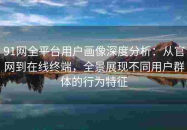 91网全平台用户画像深度分析：从官网到在线终端，全景展现不同用户群体的行为特征