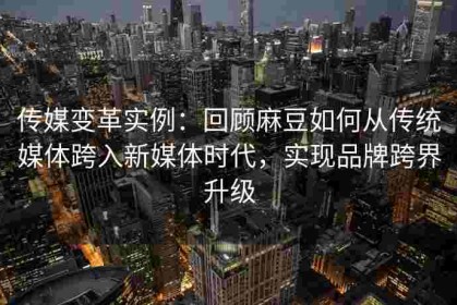 传媒变革实例：回顾麻豆如何从传统媒体跨入新媒体时代，实现品牌跨界升级